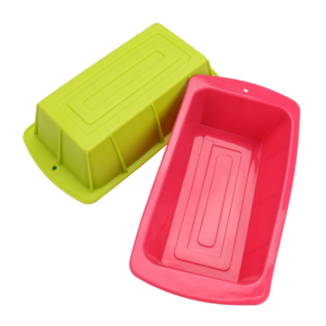 Custom Silicone Baking Tray Loaf Mold Soap RectangleWholesale BPA Free Food Grade